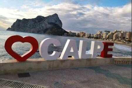 Preciosa Apartamento 150M Del Mar Calpe Eksteriør bilde